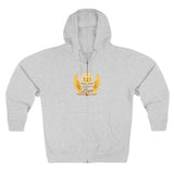 Zip Hoodie — 333 Angel Number Wings “A Return to Love” Spiritual Zip Hoodie
