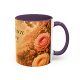 A Return to Love Ceramic Coffee Mug – Inspirational Floral 11/15oz Accent Mug