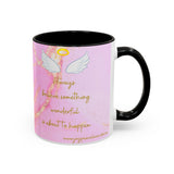 Inspirational Accent Coffee Mug for Positivity