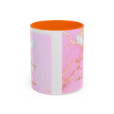 Inspirational Accent Coffee Mug for Positivity
