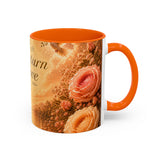 A Return to Love Ceramic Coffee Mug – Inspirational Floral 11/15oz Accent Mug
