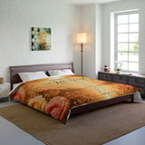 Comforter — "A Return to Love" Inspirational Floral Duvet Comforter