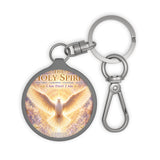 Holy Spirit Dove Keyring — Inspirational Christian Keychain ("I Am That I Am")