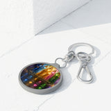 Spiritual Keyring Tag — The 7 Mighty Elohim Inspirational Keychain
