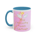 Inspirational Accent Coffee Mug for Positivity