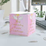 Inspirational Note Cube - Always Believe Something Wonderful is About to Happen