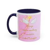 Inspirational Accent Coffee Mug for Positivity
