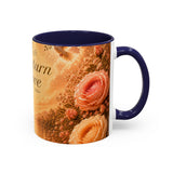 A Return to Love Ceramic Coffee Mug – Inspirational Floral 11/15oz Accent Mug