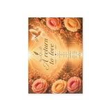 Holiday Card — "A Return to Love" Two-Sided Floral Christmas Card
