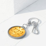 Angel Number 222 Keyring — Joy Peace Love Inspirational Keychain