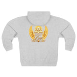 Zip Hoodie — 333 Angel Number Wings “A Return to Love” Spiritual Zip Hoodie