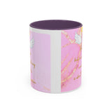 Inspirational Accent Coffee Mug for Positivity