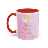 Inspirational Accent Coffee Mug for Positivity