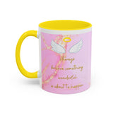 Inspirational Accent Coffee Mug for Positivity