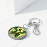 Archangel Raphael Keyring Tag — Healing Guardian Angel Keychain