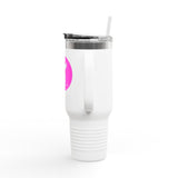 Inspirational 40oz Insulated Travel Mug with Wings & Angel Number 111