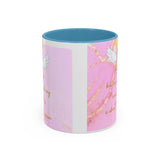 Inspirational Accent Coffee Mug for Positivity
