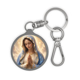 Virgin Mary Prayer Keyring – Religious Catholic Keychain Gift