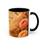 A Return to Love Ceramic Coffee Mug – Inspirational Floral 11/15oz Accent Mug