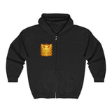 Inspirational Zip Hoodie – "You Are Valuable" Golden Angel Graphic
