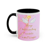 Inspirational Accent Coffee Mug for Positivity
