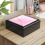 Inspirational Jewelry Box with Wings - Always Believe Something Wonderful is About to Happen