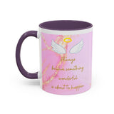 Inspirational Accent Coffee Mug for Positivity