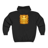 You Are Loved Zip Hoodie — Inspirational Angel Wings Design