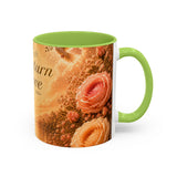 A Return to Love Ceramic Coffee Mug – Inspirational Floral 11/15oz Accent Mug