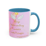 Inspirational Accent Coffee Mug for Positivity