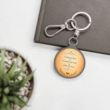 Keyring Tag — Inspirational 'I Choose Love' Motivational Keychain