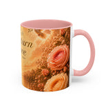 A Return to Love Ceramic Coffee Mug – Inspirational Floral 11/15oz Accent Mug